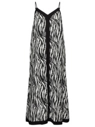 μάξι φόρεμα με τιράντες και φάσα vero moda