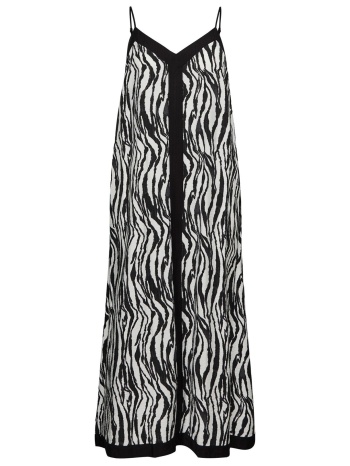 μάξι φόρεμα με τιράντες και φάσα vero moda