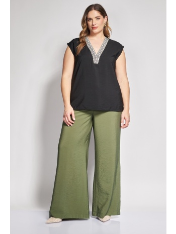 παντελόνα σε linen look
