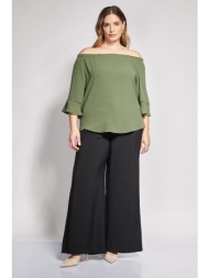 παντελόνα σε linen look