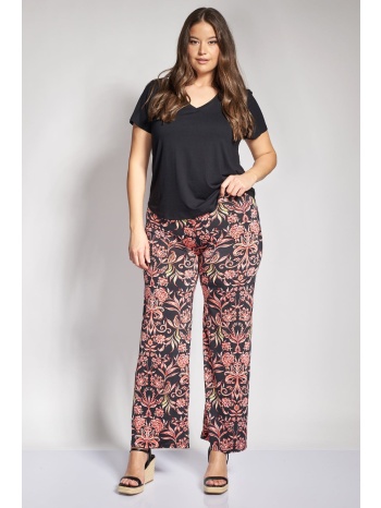 ψηλόμεση παντελόνα boho φλοράλ εμπριμέ σε προσφορά