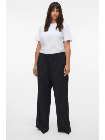 ριγέ παντελόνι σε άνετη γραμμή vero moda