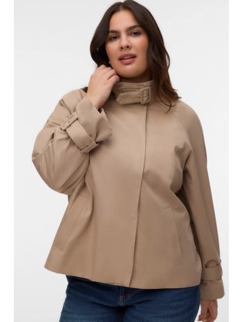 τζάκετ σε στυλ καμπαρντίνα cropped vero moda