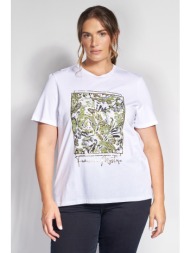 βαμβακερό t-shirt με ...