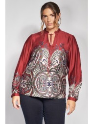 boho chic μπλούζα ρεγιόν ...