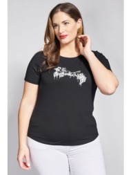 t-shirt με τύπωμα fantasy - μαύρο