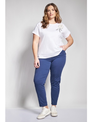 παντελόνι πεντάτσεπο slim fit - μπλε σε προσφορά