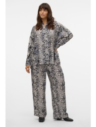 παντελόνα animal print vero moda - γκρι