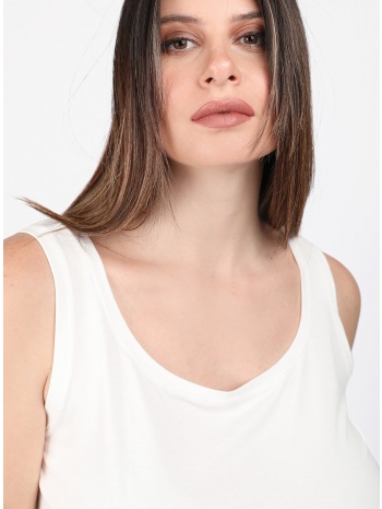basic αμάνικο top