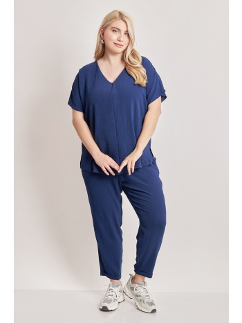 παντελόνι με ρεβέρ washed σε προσφορά