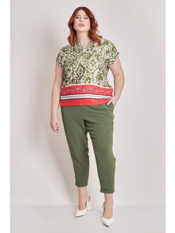 παντελόνι με ρεβέρ washed σε προσφορά