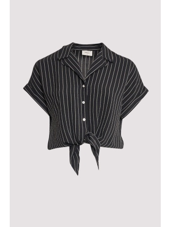 prbt ριγέ πουκάμισο με δέσιμο όψη λινό σε προσφορά