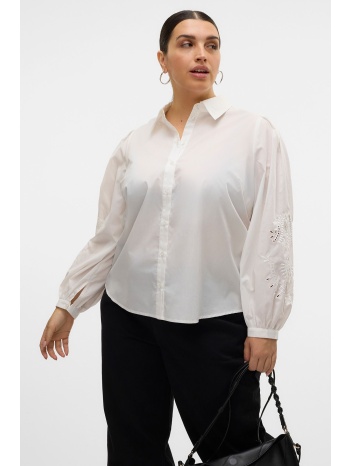 πουκάμισο με μπροντερί μανίκια vero moda σε προσφορά