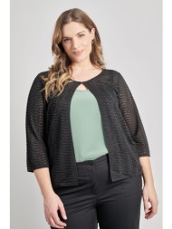 πλεκτή ζακέτα μπολερό