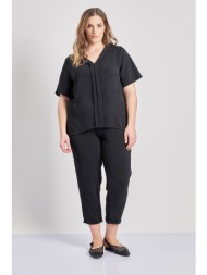 παντελόνι washed με ρεβέρ