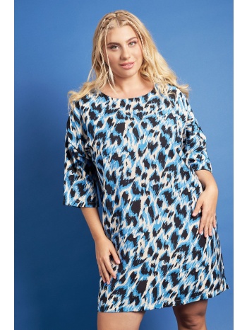 prbt φόρεμα εμπριμέ abstract animal print λινή όψη σε προσφορά