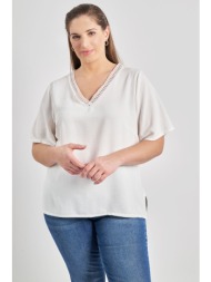 μπλούζα washed ανάγλυφο ...