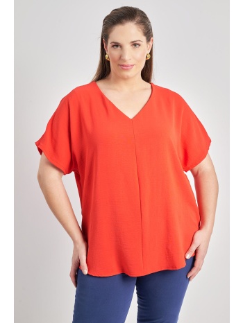 μπλούζα washed με v σε προσφορά