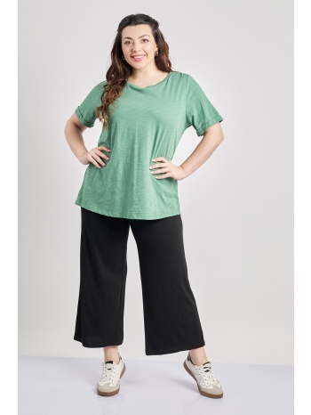 βισκόζ cropped παντελόνα