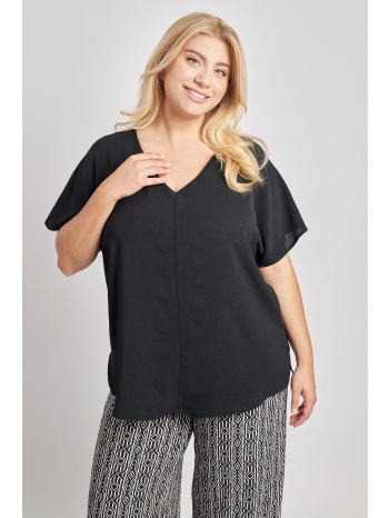 μπλούζα washed με v σε προσφορά