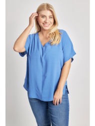 μπλούζα washed με v