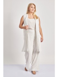 ριγέ παντελόνι σύμμεικτο ...