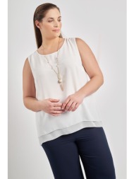 βραδινό αμάνικο τοπ με ...