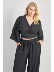 μπολερό με δέσιμο washed ...