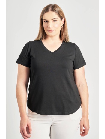 basic μπλούζα με λαιμόκοψη v σε προσφορά