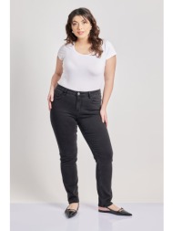 παντελόνι τζιν slim fit μαύρο