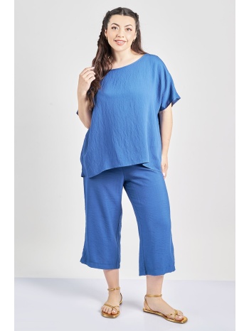 παντελόνα cropped όψη λινό σε προσφορά