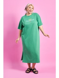 prbt μάξι φόρεμα t-shirt ...