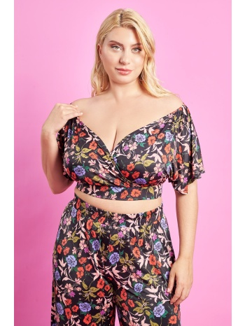 prbt τοπάκι ζέρσεϋ σε floral print σε προσφορά