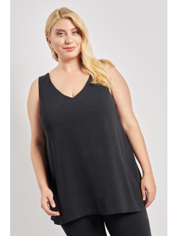 μπλούζα αμάνικη washed ανάγλυφο σε προσφορά