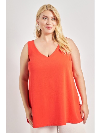 μπλούζα αμάνικη washed ανάγλυφο σε προσφορά