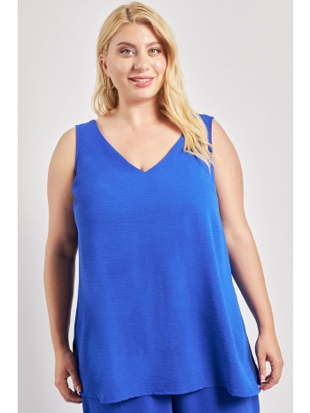 μπλούζα αμάνικη washed ανάγλυφο σε προσφορά