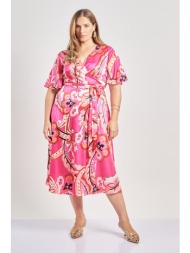 φόρεμα κρουαζέ σατέν ...