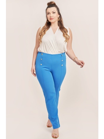 κρεπ παντελόνι με διακόσμηση σε προσφορά