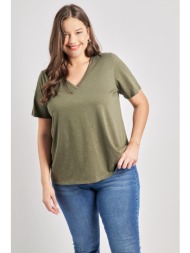 basic μπλούζα βαμβακερή ...