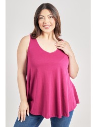 αμάνικο βαμβακερό τοπ