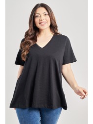 basic μπλούζα βαμβακερή ...