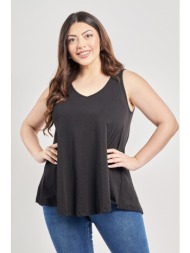 αμάνικο βαμβακερό τοπ