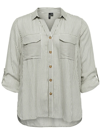 vero moda πουκάμισο με κουμπιά ταρταρούγα σε προσφορά