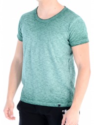 ανδρικό κοντομάνικο μπλουζάκι σε πράσινο χρώμα