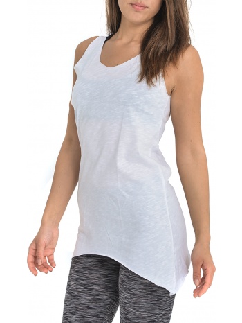 γυναικείο αμάνικο μπλουζάκι σε λευκό χρώμα σε προσφορά