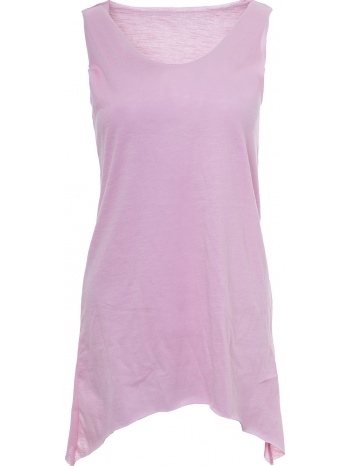 γυναικείο αμάνικο μπλουζάκι σε ροζ χρώμα σε προσφορά