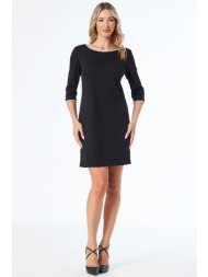 μαυρο φορεμα με περλες ...