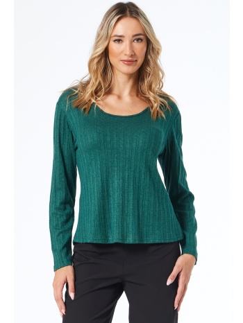 κυπαρισσι πλεκτη ριπ μπλουζα σε ισια γραμμη σε προσφορά