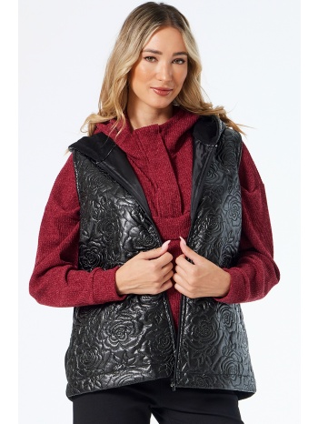 καπιτονε γιλεκο με κουκουλα σε προσφορά