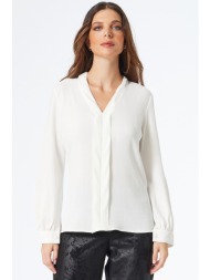 εκρου μπλουζα με πατιλετα